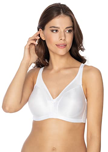VIANIA! Soft-BH Minimizer 814542 ohne Bügel guter Halt optimale Passform große Größen Farbe Weiß, Größe:95, Cup:B von VIANIA!