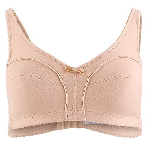 VIANIA! Soft-BH ohne Bügel 105452 100% Baumwolle Hautsympathisch Farbe Make-up, Größe:75, Cup:C von VIANIA!