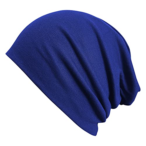 VIAUMBR Beanie Mütze Damen Winter Funktionsmütze Herren Haube Dünn Outdoor Wandern Herbst Blau von VIAUMBR