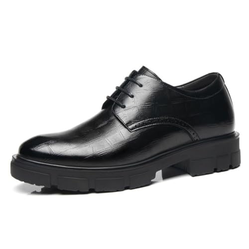 VIBLiSS Herren Kleid Anzug Aufzug Schuhe Lässige Höhe Steigende Oxford Brogue Bequeme Business Office Hochzeitsschuhe,10cm Black,42 EU VIBLiSS Herren Kleid Anzug Aufzug Schuhe Lässige Höhe Steigende Oxford Brogue Bequeme Business Office Hochzeitsschuhe,10cm Black,42 EU von VIBLiSS