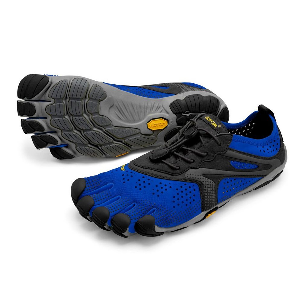 VIBRAM FiveFingers V-Run Men Blue/Black - Laufschuhe / Zehenschuhe Barfußschuh von VIBRAM FiveFingers