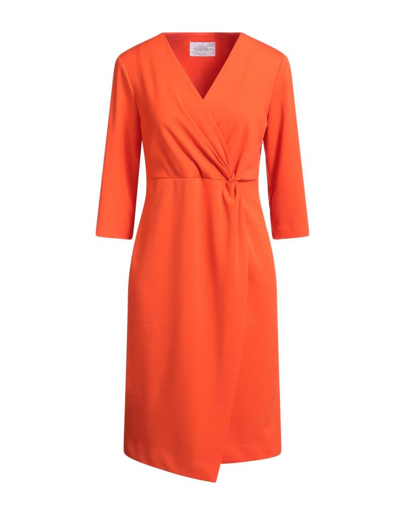 VICARIO CINQUE Midi-kleid Damen Orange von VICARIO CINQUE