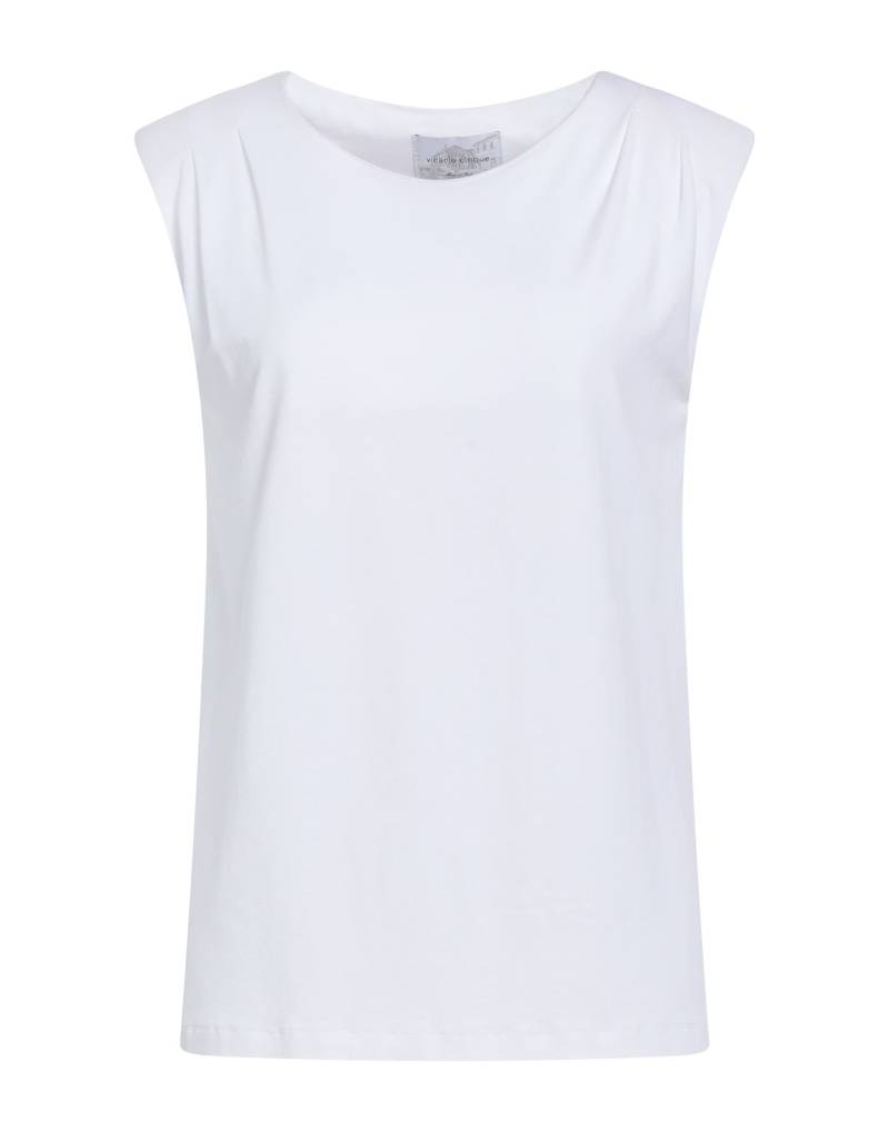 VICARIO CINQUE Top Damen Weiß von VICARIO CINQUE