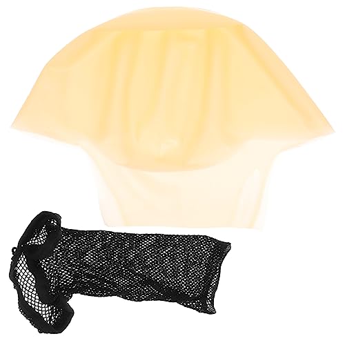 1 Satz Bald Cap aus für Cosplay mit Elastischem Haarnetz und Glatzkopf für Erwachsene für Partys und Aufführungen Leicht und Bequem von VICASKY