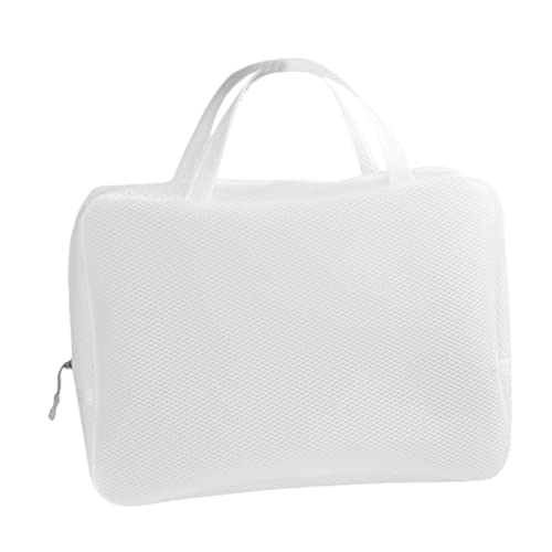 1 Stück Eva wasserdichte Kosmetiktasche Große Tragetasche mit Reißverschluss aus Netzmaterial für Make Up Organizer und Stiftetui für Unterwegs 1 Stück Eva wasserdichte Kosmetiktasche Große Tragetasche mit Reißverschluss aus Netzmaterial für Make Up Organizer und Stiftetui für Unterwegs von VICASKY