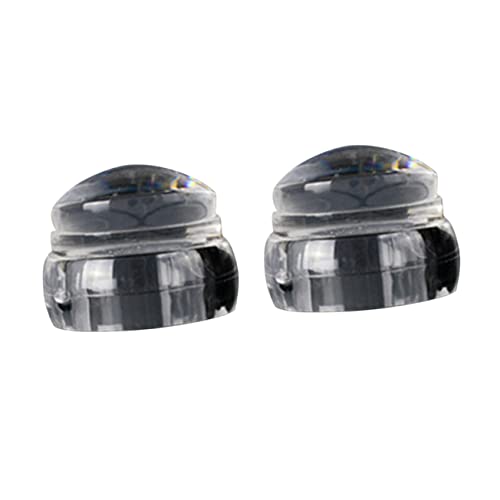 2 Satz Transfer Nagelkunst Stempel Transparente Stamper für Maniküre und Nail Art Stamping Zubehör für Designs und Pediküre von VICASKY