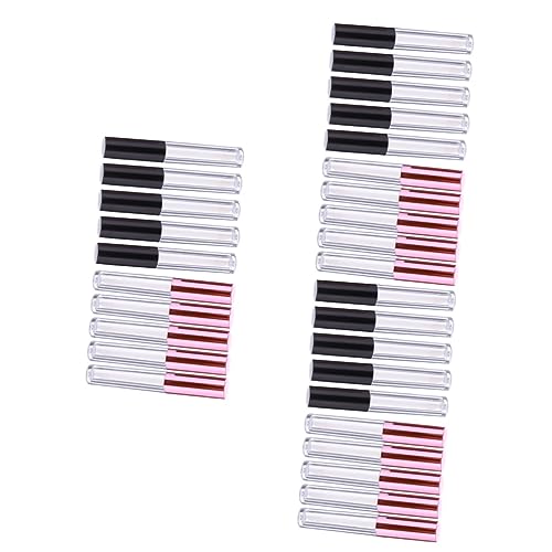 3 Sätze Lip Gloss Röhren Leere Kosmetikbehälter Für DIY Lippenfarbe Praktische Und Lippenpflege Für Reisen Verhindert Auslaufen 10 Stück * 3 von VICASKY