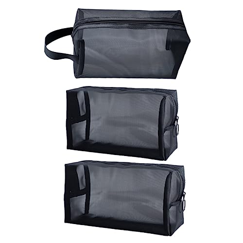 3Stücke Teiliges Kosmetik Organizer Taschen Reisewaschbeutel für Damen Langlebige und wasserdichte Aufbewahrung Toilettenartikeln für Reisen von VICASKY