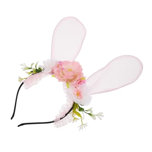 Bunny Stirnband für Süßes Hasenohren Haarband für Ostern Karneval und Cosplay Dekoratives Haarschmuck für Festliche Anlässe von VICASKY
