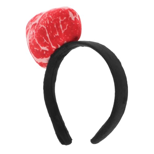 Fleisch Stirnband für Cosplay Lustiges Kopfstück Foto Requisite für Partys und Festivals Amüsantes Accessoire für Unvergessliche Fleisch Stirnband für Cosplay Lustiges Kopfstück Foto Requisite für Partys und Festivals Amüsantes Accessoire für Unvergessliche von VICASKY