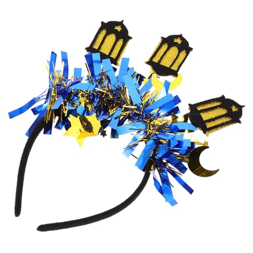 Mond und Sterne Haarreif für Damen Stilvolles Accessoire für Ramadan Feiern und Eid Mubarak Partys Verziert mit Funkelnden Arabischen Elementen und Bequem für Event von VICASKY