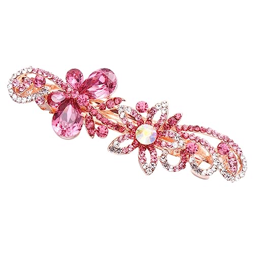 VICASKY Strass Haarspange für Damen Haarspangen mit Einzigartigem Design Glitzernder Haarschmuck für Partys und Besondere Anlässe Langlebiges Material Haar Accessoire von VICASKY