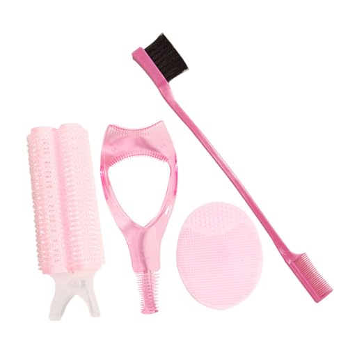 VICASKY 1 Festgelegte Hitzfreie Locken Für Kurze Haare Dual-end-augenbrauenbürste Gesichtsschrubbe Exfoliator Mascara Applicator Guard Wimpernwerkzeug Wimperntusche Wimperntusche Schild von VICASKY