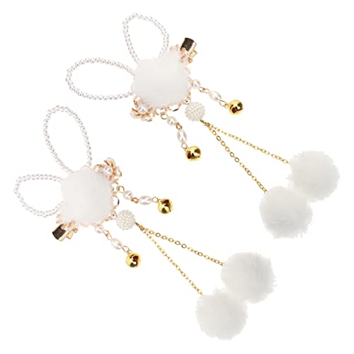 VICASKY 1paar Osterhase-stirnbänder Mit Ohren Für Mädchen Niedliche Haaraccessoires Für Mädchen Für Ostern Partys Und Cosplay von VICASKY