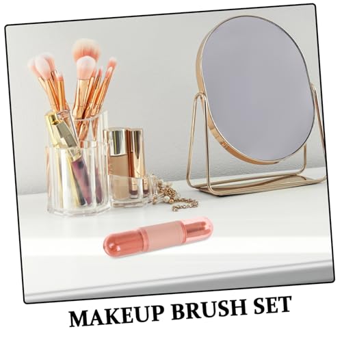 VICASKY Reisen Make-up-pinsel Tragbar Für Frauen Lidschattenpinsel Werkzeug Für Puderpinsel Rougepinsel Set Für Make-up-pinsel von VICASKY