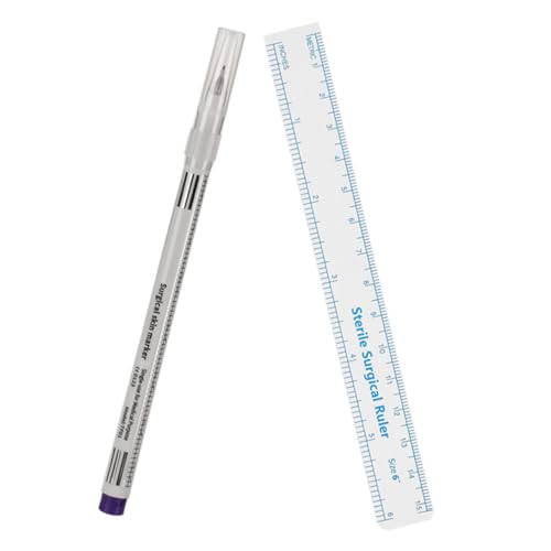 VICASKY 1 Satz Augenbrauen Mapping Tool mit Marker und Lineal Präziser Augenbrauenstift für Tattoo Make Up für Profis und Heimgebrauch von VICASKY