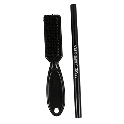 VICASKY Bartfüllstift Mit Vierzackigem Kopf Für Männer Bartstyling-füllstift Und Pinselset Bartumriss-werkzeug Für Heimgebrauch Und Salongebrauch Einfach Zu Bedienen Für Verschiedene von VICASKY