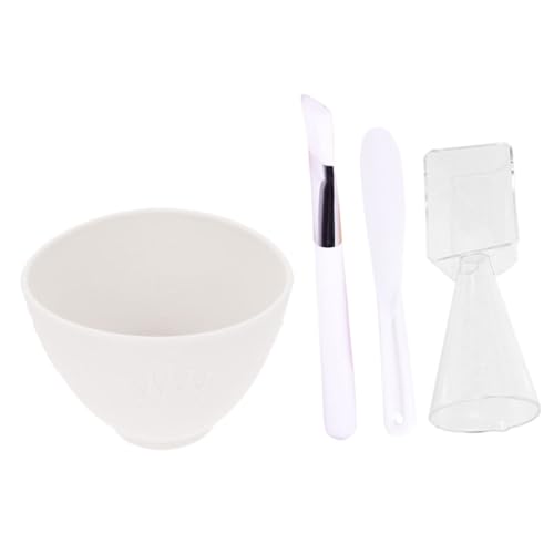 VICASKY 1 Satz DIY Set Teiliges Silikon Schalen Set mit Pinsel und Löffel für Mühelose Maskenherstellung für Hautpflege Zuhause von VICASKY