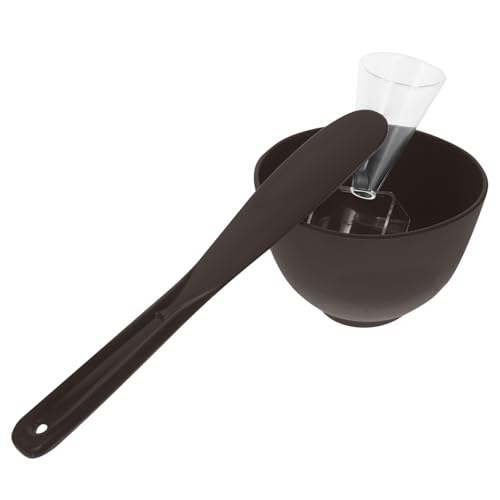 VICASKY 1 Satz Gesichtsmaske Mischschüssel für Diy Hautpflege Silikon Masken Rührschüssel mit Spatel Teiliges Set Schüssel Stab Löffel für Verschiedene Maskenarten von VICASKY