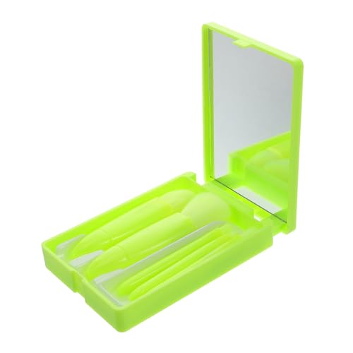 VICASKY 1 Satz Make-up-Pinsel-Set Lidschatten reisen tragbar vollständig Gesicht machen Beauty-Tools Make-up in Reisegröße Mini-Komplettfunktionsbürsten Rougepinsel Kunstfaser Hellgrün VICASKY 1 Satz Make-up-Pinsel-Set Lidschatten reisen tragbar vollständig Gesicht machen Beauty-Tools Make-up in Reisegröße Mini-Komplettfunktionsbürsten Rougepinsel Kunstfaser Hellgrün von VICASKY