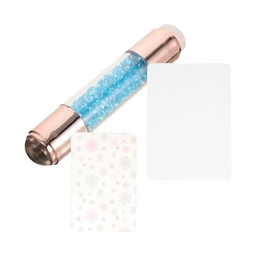 VICASKY 1 Satz Nagelstempel-Werkzeug Tools für Nageldesign Nagellack Stempel Gel-Nagelstempel Nageldekorationsset Nageldruckvorlage Stampfer für Nägel Kieselgel von VICASKY