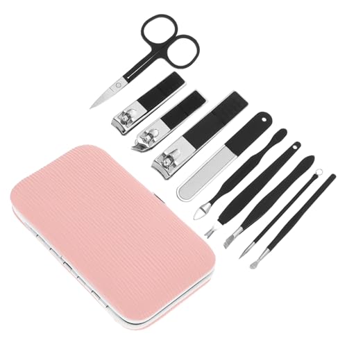 VICASKY 1 Satz Professionelles Nagelpflege für Damen und Herren Teiliges Tragbares Maniküre und Pediküre Werkzeugset für Reisen und Camping Vielseitiger Pflegewerkzeuge von VICASKY