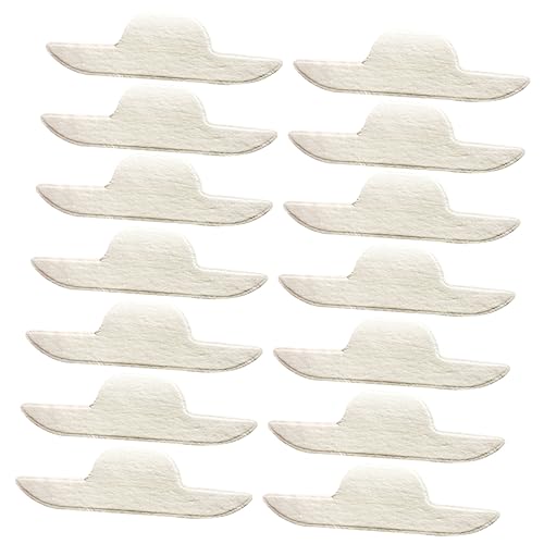 VICASKY 1 Satz Schweißfestes Pad Stoppt Gesichtsschwitzen Achselschweiß Für Stoffaufkleber Sommerzubehör Wattepads Schweißabsorbierende Pads Anti Schweiß Aufkleber Weiß 20 Stück von VICASKY