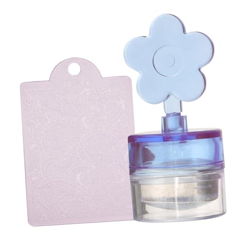 VICASKY Nagelstempelset Aus Silikon Mit Kissen Transparentes French Tip Nail Art Werkzeug Für Maniküre Für Zuhause Und Nail Salons Vielseitig Einsetzbar Einfache Handhabung Für von VICASKY