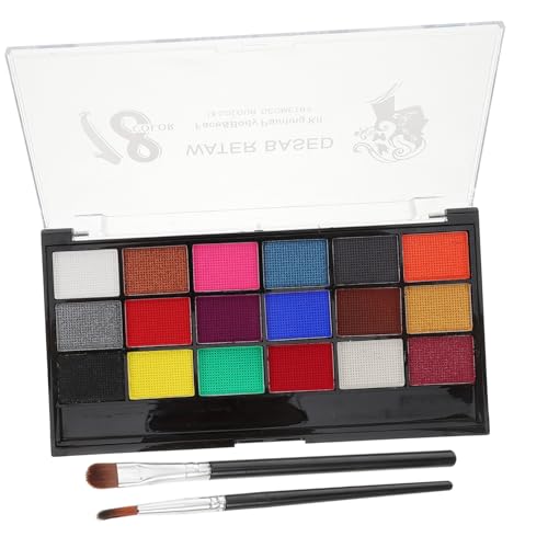 VICASKY 1 Schachtel Farben Festival-Make-up-Farbe Make-up-Kit für Gesichtsbemalung Schminksets Party-Körperbemalung gesicht aquarellfarbe Cosplay-Make-up Pigmentpulver VICASKY 1 Schachtel Farben Festival-Make-up-Farbe Make-up-Kit für Gesichtsbemalung Schminksets Party-Körperbemalung gesicht aquarellfarbe Cosplay-Make-up Pigmentpulver von VICASKY