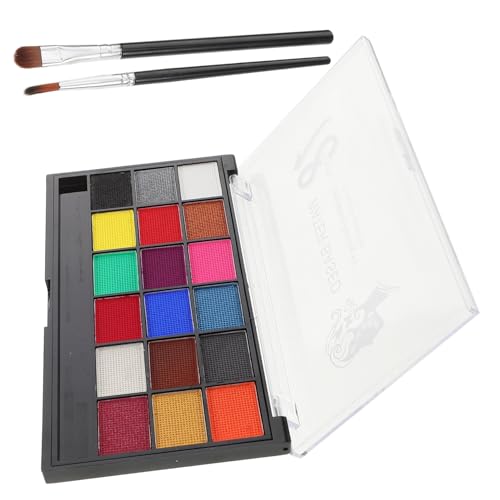 VICASKY 1 Schachtel Farben Party-Körperbemalung gesicht aquarellfarbe Cosplay-Make-up Make-up-Kit für Gesichtsbemalung Festival-Make-up-Farbe Schminkzubehör für Erwachsene Pigmentpulver VICASKY 1 Schachtel Farben Party-Körperbemalung gesicht aquarellfarbe Cosplay-Make-up Make-up-Kit für Gesichtsbemalung Festival-Make-up-Farbe Schminkzubehör für Erwachsene Pigmentpulver von VICASKY