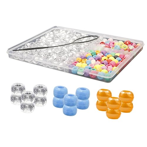VICASKY 1 Set Haarwerkzeug Kombination Extensions Zopfzubehör Für Mädchen Dreadlock Perlen Haarperlen Set Haarperlen Werkzeug Dreadlock Schmuck Haarperlen Werkzeug Dreadlock von VICASKY