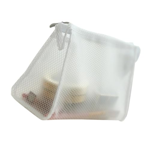 VICASKY 1 Stück Eva Kosmetiktasche mit Reißverschluss Tragbarer Make Up Beutel Mesh Waschbeutel für Reisen Vielseitig Einsetzbar Kosmetik und Organizer von VICASKY