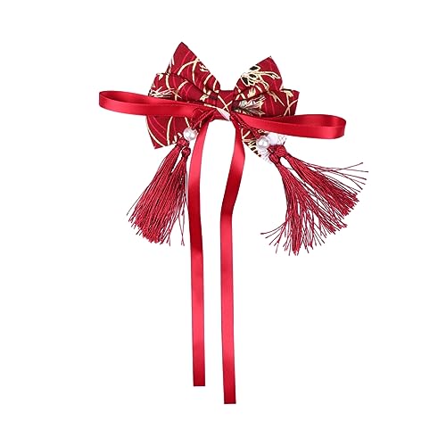 VICASKY 1 Stück Haarschmuck für Chinesischer Stil Haarclip mit Schleifenform für Chinesische Neujahr und Festliche Anlässe Einfach zu Verarbeitung Design von VICASKY
