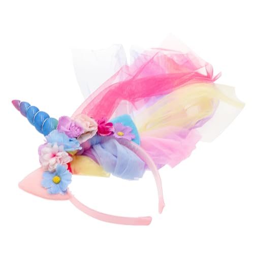VICASKY 1 Stück Haarschmuck mit Schleier für Süßes Party Accessoire Geburtstagsfeiern Cosplay und Festliche Anlässe von VICASKY