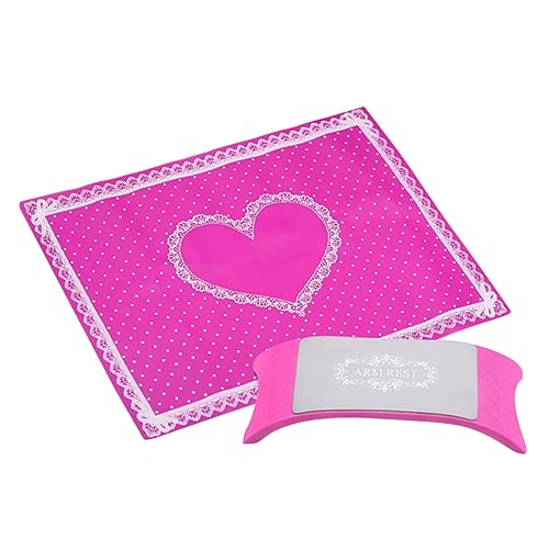 VICASKY 1 Stück Handkissen Handkissen -Set Handpolster geformt Nagelkissen Nägel Unterlage UV Rosa kopfkissen Maniküre-Matte Handmatte aus Silikon faltbares Handkissen Rosy VICASKY 1 Stück Handkissen Handkissen -Set Handpolster geformt Nagelkissen Nägel Unterlage UV Rosa kopfkissen Maniküre-Matte Handmatte aus Silikon faltbares Handkissen Rosy von VICASKY