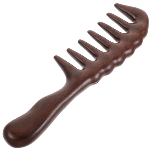 VICASKY Holz Massagekamm Für Haare Tragbarer Kamm Mit Massagewirkung Haarkamm Aus Natürlichem Material Langlebiger Kamm Für Frauen Einfaches Design Für Friseur-gebrauch von VICASKY