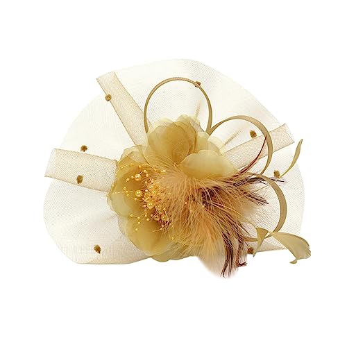 VICASKY 1 Stück Stylisches Netz Stirnband aus Garn Kopfstück für Hochzeiten Partys Fotoshootings und Bühnenauftritte für Anlässe VICASKY 1 Stück Stylisches Netz Stirnband aus Garn Kopfstück für Hochzeiten Partys Fotoshootings und Bühnenauftritte für Anlässe von VICASKY