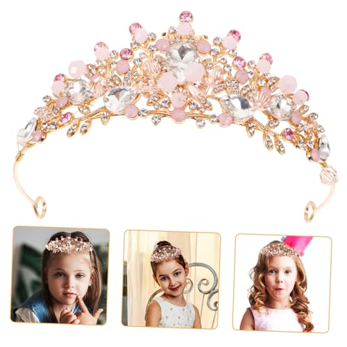 VICASKY 1 Stück Tiara Krone Haaraccessoire für Mädchen Dekorative Haarschmuck für Partys Einzigartiger Kopfschmuck für Kleine Prinzessinnen für Geburtstagsfeiern und Festliche Anlässe von VICASKY
