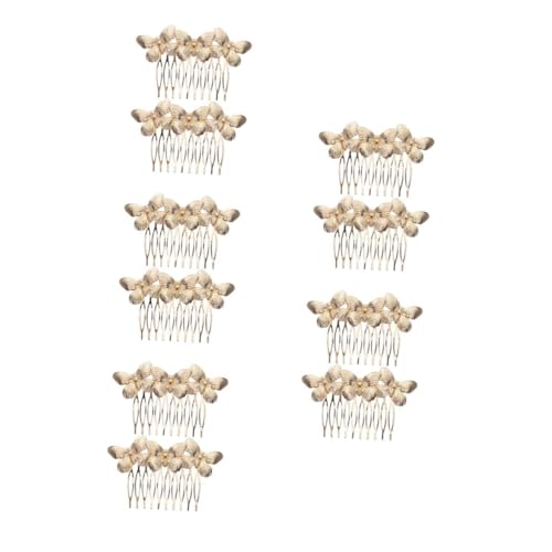 VICASKY 10 Stck. Teiliges Retro Schmetterling Haarschmuck aus Langlebiger Legierung Eleganter Braut Kopfschmuck mit Seitlichem Kamm Vielseitige Haaraccessoires für Damen bei Hochzeit und von VICASKY