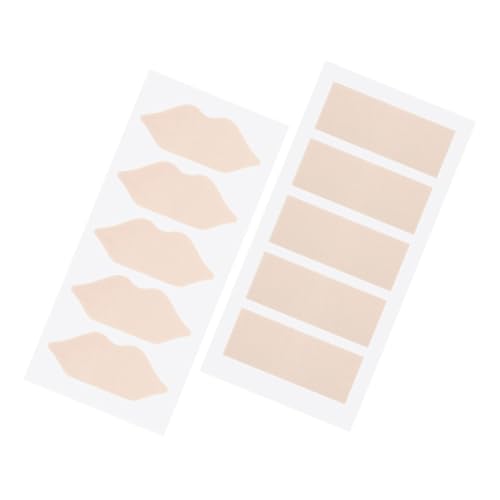 VICASKY 10 Stück Anti-wear Foot Patch Beleg Griff Fersen Kissen Bewachen Verhindern Absatzschützer Für Schuhe Silikongel Beige von VICASKY