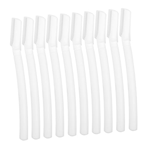 VICASKY 10 Stück Augenbrauen-trimmer-set Gesicht Männer Augenbrauenschneider Augenbrauenrasierer Für Frauen Werkzeuge Für Augenbrauenrasierer Werkzeuge Zum Trimmen Der Augenbrauen Weiß Abs von VICASKY