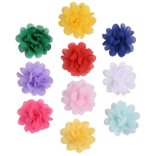 VICASKY 10stücke Blumen Haarschmuck Haar Clips Für Mädchen Blume Haarnadel Haar Barrettes Blumenmädchen Haarspangen Mit Blumen Kleinkinder Frauen Alltag von VICASKY