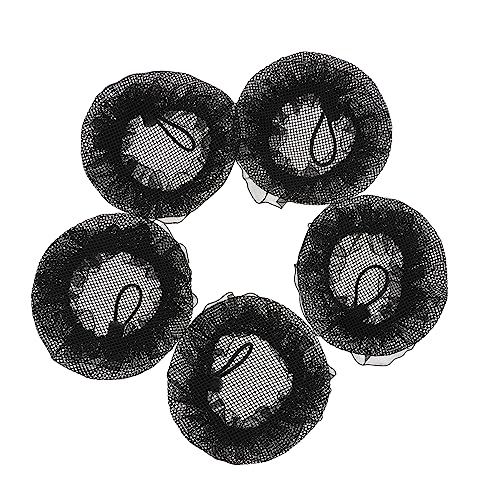 VICASKY 10stücke Ballett-haarnetz Elastisches Netz Duttabdeckung Haarknotennetz Blumenhaarnetze Haar Dutt Halter Elastische Haarnetze Dutt Haar Net Für Frauen von VICASKY