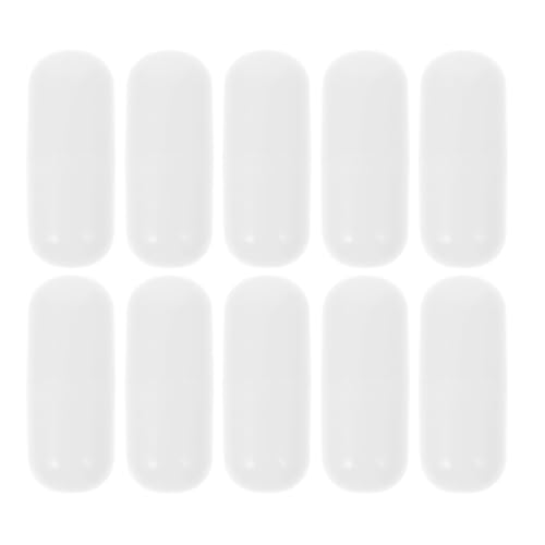 VICASKY 10 Stück Lippenstift-Box Verpackung von Lipgloss-Boxen Minipillen-Lippenstiftkapseln Lippenstifthalter für die Handtasche Organizer für Lipgloss-Halter Weiß von VICASKY