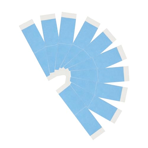 VICASKY 10 Stück Perückenpflaster Klebeband Haarverlängerung Kleber Spitze Concealer Für Perücken Spitzenstreifen Aufkleber Spitze Make Up Für Perücken Pu Himmelblau von VICASKY