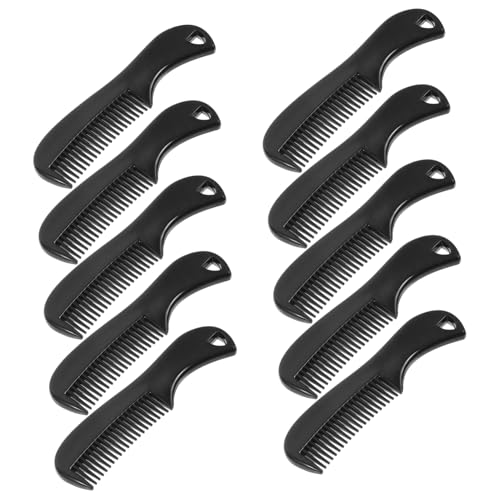 VICASKY 10 Stück Teiliges Bartkamm Herren Kompakt und Robust Vielseitiger Haarkamm für Bart Haarstyling Langlebig und Pflegeleicht für Tägliche Anwendung und Reisen von VICASKY