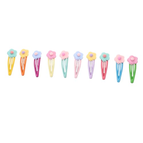 VICASKY 10 Stück Teiliges Bunte Candy color Haarspangen für Frauen Niedliche Clips mit Glatter Oberfläche Robuste Haarklammern für Vielseitiges Styling Bequem und Sicher für Haartypen von VICASKY