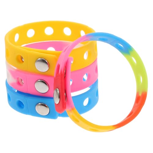 VICASKY 10 Stück Teiliges Silikon Sportarmband Bunte Stylische Wristbands für Damen und Herren Vielseitige Handgelenksdeko Langlebige und Praktische Fitness Accessoires VICASKY 10 Stück Teiliges Silikon Sportarmband Bunte Stylische Wristbands für Damen und Herren Vielseitige Handgelenksdeko Langlebige und Praktische Fitness Accessoires von VICASKY
