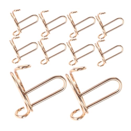 VICASKY 10 Stück Teiliges Verstellbare Fingerringe aus Metall Wiederverwendbar Abnehmbar für Acryl Gelnägel Leichter Robuster Nagel schmuck Komfortabel Anpassbar für Damen von VICASKY