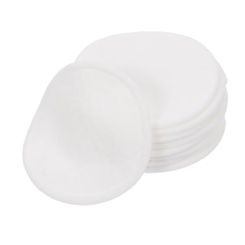 VICASKY 10 Stück Wiederverwendbare Baumwollpads Weich Sanftes Abschminkpad für Gründliche Gesichtsreinigung Make up Entferner Pads Hautfreundlich und Waschbar für Tägliche Pflege von VICASKY